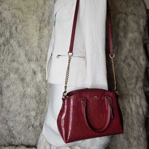 3PCS COACH SIGNATURE SET BAG + WRISTLET + WALLET - Picture 8 of 14